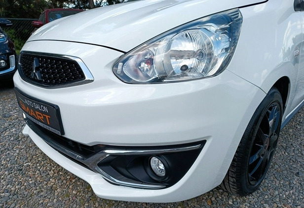Mitsubishi Space Star cena 26900 przebieg: 74000, rok produkcji 2016 z Łobez małe 301